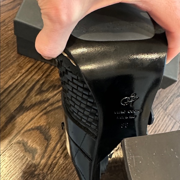 Proenza Schouler Black Open Toe High Heel Booties Size 38 NIB - Picture 9 of 15